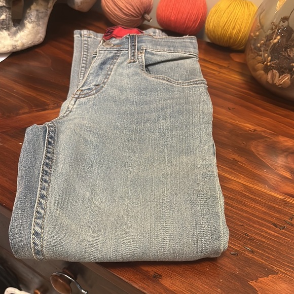 Levi’s 511 Jeans Boys 10 Reg 25x26 Light Wash Adjustable Waist Denim Pants - Picture 12 of 13